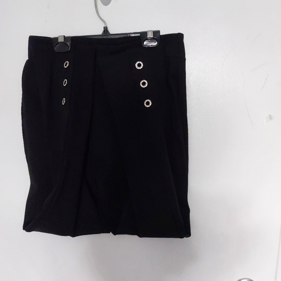 Super soft white mock neck sweater and Black pants as an outfit - Picture 3 of 4